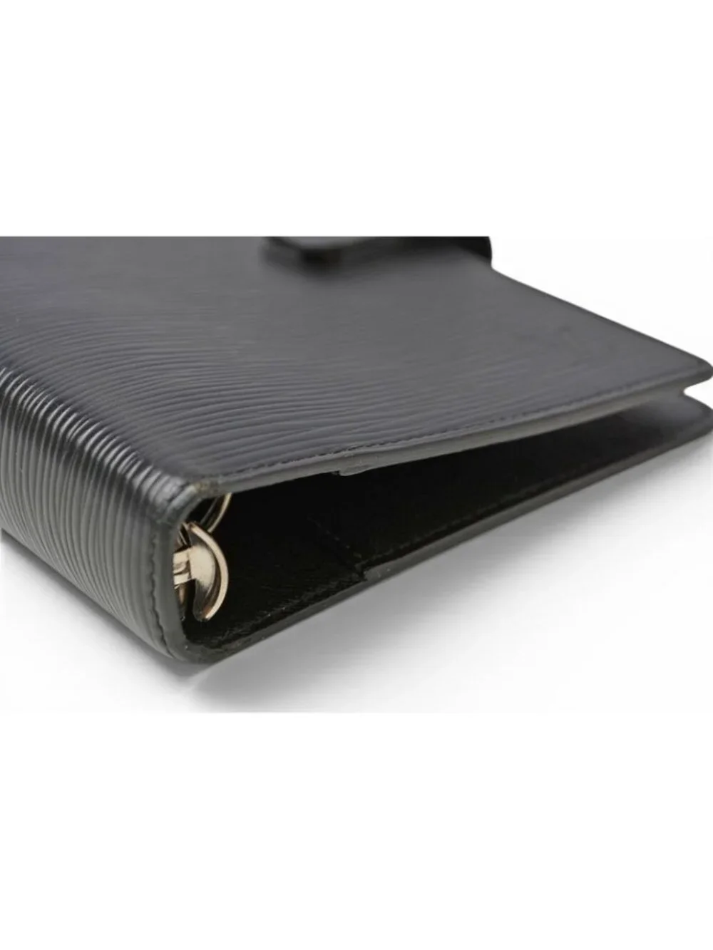 Louis Vuitton Notebook Cover Agenda Epi Black Type